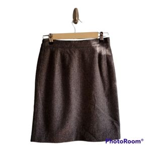 Vintage Parsons Place 100% Wool Skirt